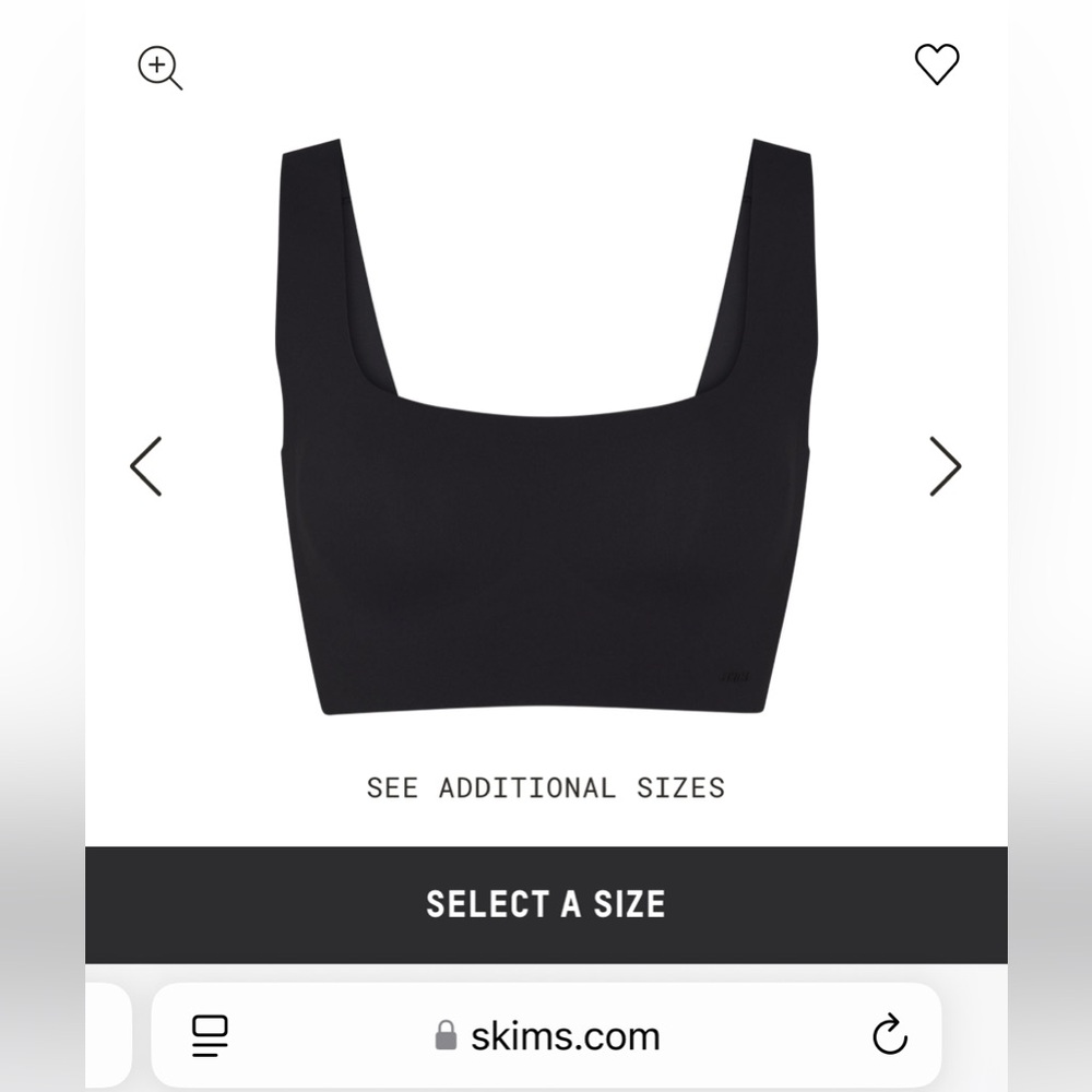 SKIMS NAKED SCOOP LONGLINE BRALETTE